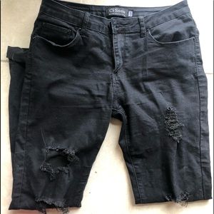 Ci Sono Black Skinny Jeans